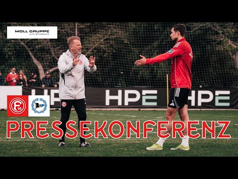 PRESSEKONFERENZ | Fortuna Düsseldorf gegen DSC Arminia Bielefeld | 2025/26 | Anfang vor #F95DSC