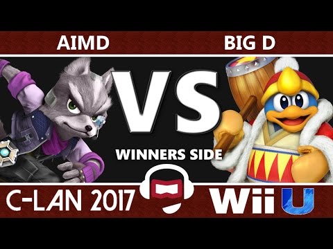 C-LAN 2017 Smash 4: WR1 - AIMD (Fox) vs Big D (King Dedede)