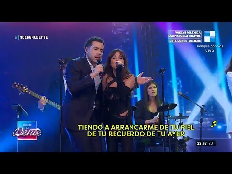 BRENDA ASNICAR cantó SELENA y GILDA con Fer Dente 🤩🎶