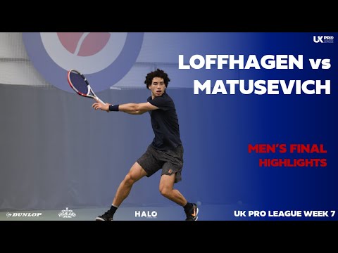 George Loffhagen beats Anton Matusevich 6-3 2-6 10-2 and is the winner of Week 7 | UKPL WK7 | Final