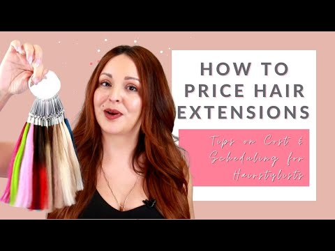 , title : 'How to Price Hair Extensions as a Hairstylist [TIPS ON COST AND HOW TO SCHEDULE FOR PROFIT]'