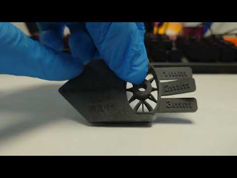 3D Printed Nylon PA11 vs PA12 (HP Multi Jet Fusion 3D printing). Printed by Printing Portal UK