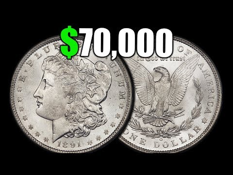 DO YOU HAVE A SILVER MORGAN DOLLAR ERROR COIN WORTH MONEY? 1891 MORGAN DOLLAR COIN VALUES