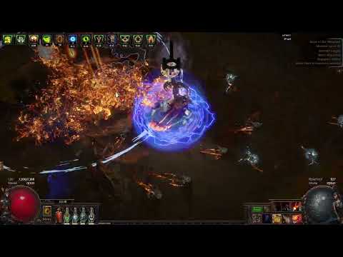 POE 3.18 Bow CoC Blazing Salvo Mapping Test