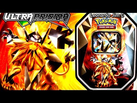 OPENING NEW TIN DUSK MANE NECROZMA GX - POKEMON SUN AND MOON ULTRAPRISM ! GREAT PULL!