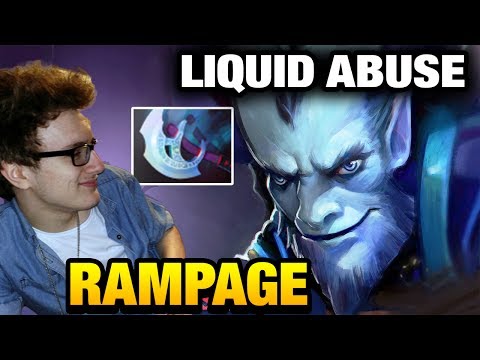 RIKI RAMPAGE in Battle Cup Miracle- Liquid Team Abuse Dota 2