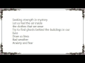 Constantines - Draw Us Lines Lyrics