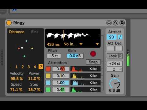 Spectral Attractors - maxforlive Instrument