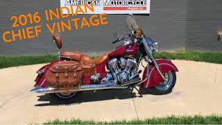 Video Thumbnail for 2016 Indian Chief Vintage