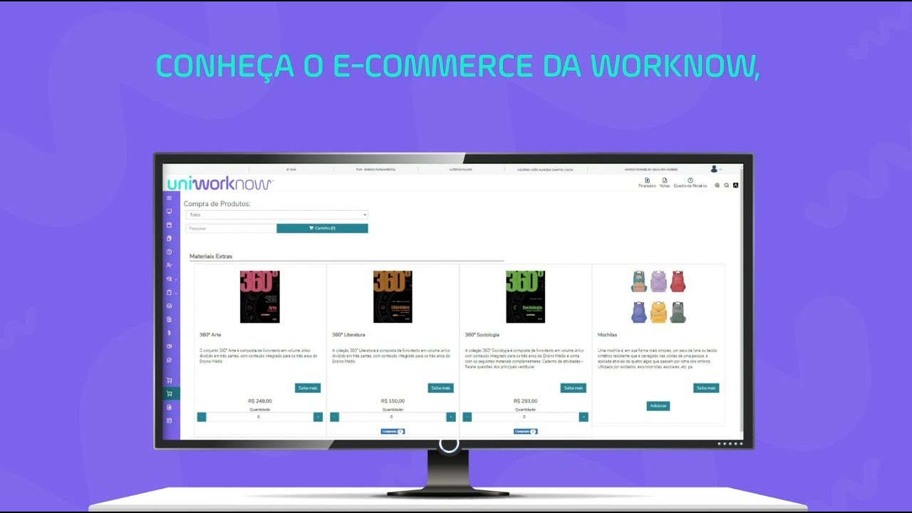 E-commerce Worknow — Demonstração