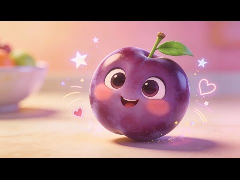 Pjesmica o Maloj Šljivi 🍇✨ | Slatka Voćkica iz Voćnjaka – DJEČIJI HIT! Vesela Pjesmica za Djecu HIT!