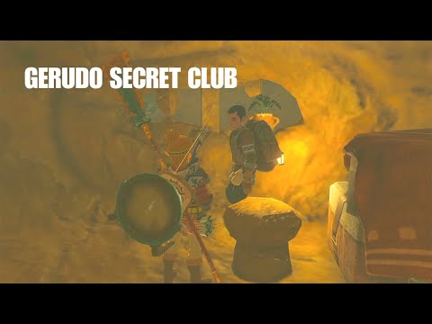 Gerudo Secret Club - Perda, Wabbin & Aaqlet Dialogues | The Legend of Zelda Tears of the Kingdom