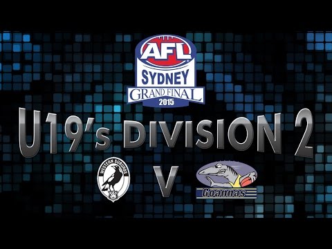 2015 BLK AFL Sydney U19's Division 2 Grand Final - Western Suburbs v Holroyd Parramatta