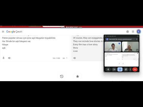 Turkish chat about TV series. (Turkish for foreigners)