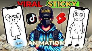 How to Make Viral Sticky Animations Like Rico Animations with AI | Proven Strategy to Earn $12,000