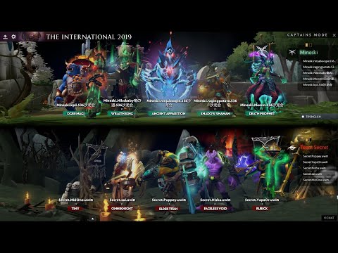 Mineski Vs Team Secret Game 3 Best Of 3