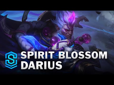 Spirit Blossom Darius Skin Spotlight - League of Legends