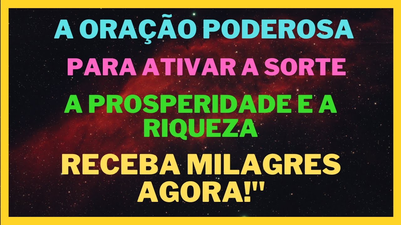 Oração Poderosa para Atrair Dinheiro, Sorte e Prosperidade!