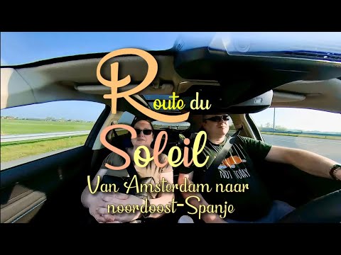 Autovakantie over de 'Route Du Soleil' naar Spanje door Frankrijk A7 #Tolbadge