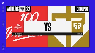Worlds 2022 - Group Stage - D3 - 100 vs GENG