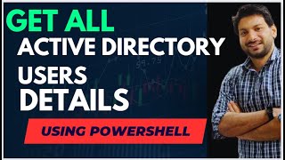 Get All Active Directory Users Details in CSV - Using PowerShell || Get All Domain Admin list