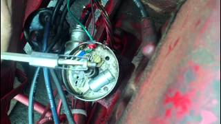 Changing points in a distributor