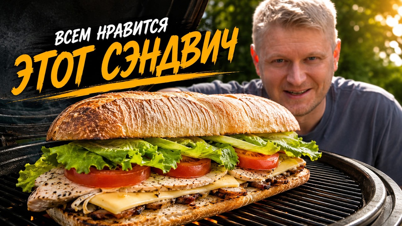 Сендвич с домашним беконом!