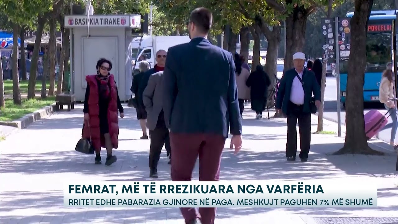 Femrat, më të rrezikuara nga varfëria/Rritet edhe pabarazia gjinore në paga. Meshkujt paguhen...