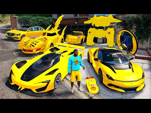 COLECIONANDO CARROS QUADRILIONÁRIOS NO GTA 5!