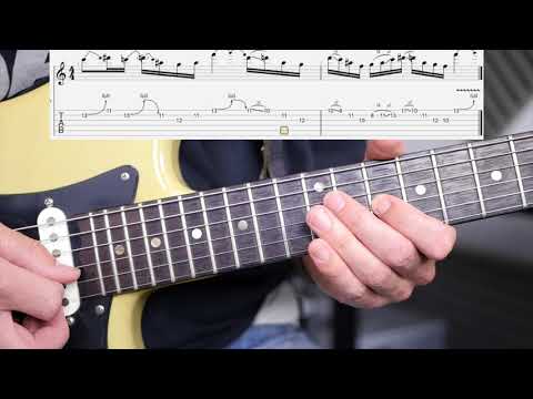 Lick Friday Week 161 - Gm linking, sliding, bending - pentatonic, major scale and arps.