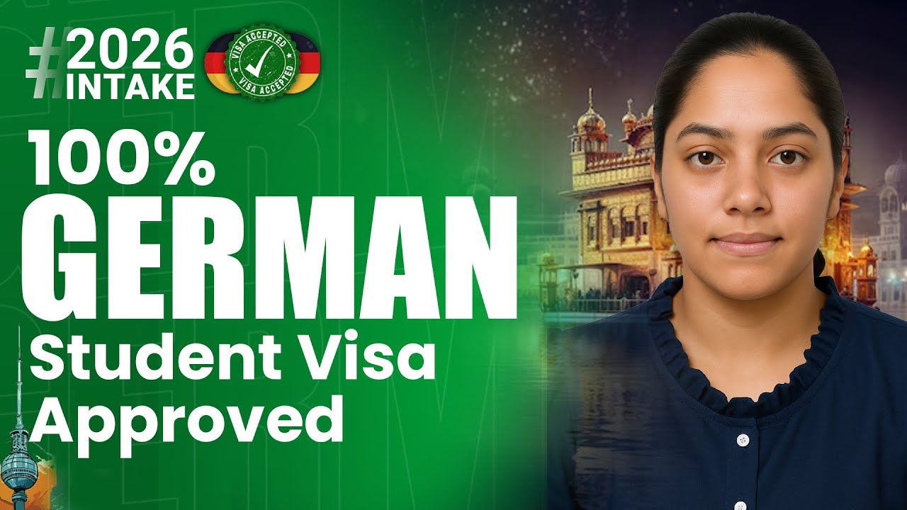 German Student Visa 2026 WITHOUT APS!🤯Punjab Girl's Story You Can't Miss!🇩🇪German Student Visa 2026