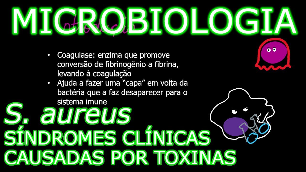 Aula: Microbiologia Médica #9 - Staphylococcus aureus: Síndromes clínicas causadas por toxinas
