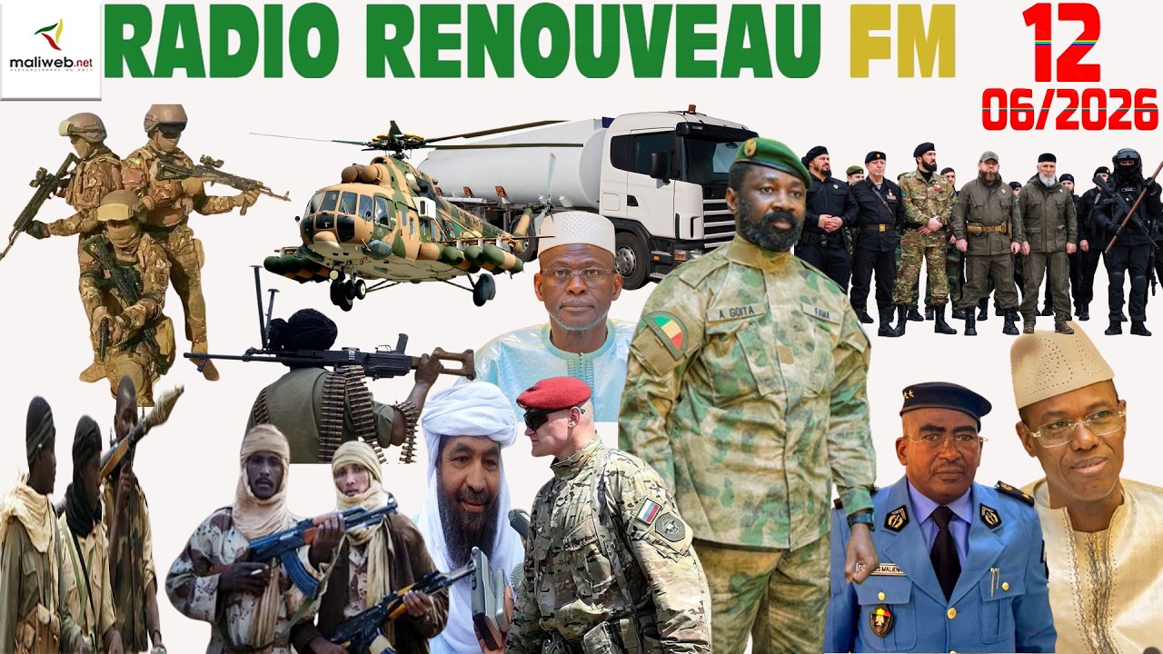 La Revue de Presse de la RADIO RENOUVEAU FM du 12 Juin 2026
