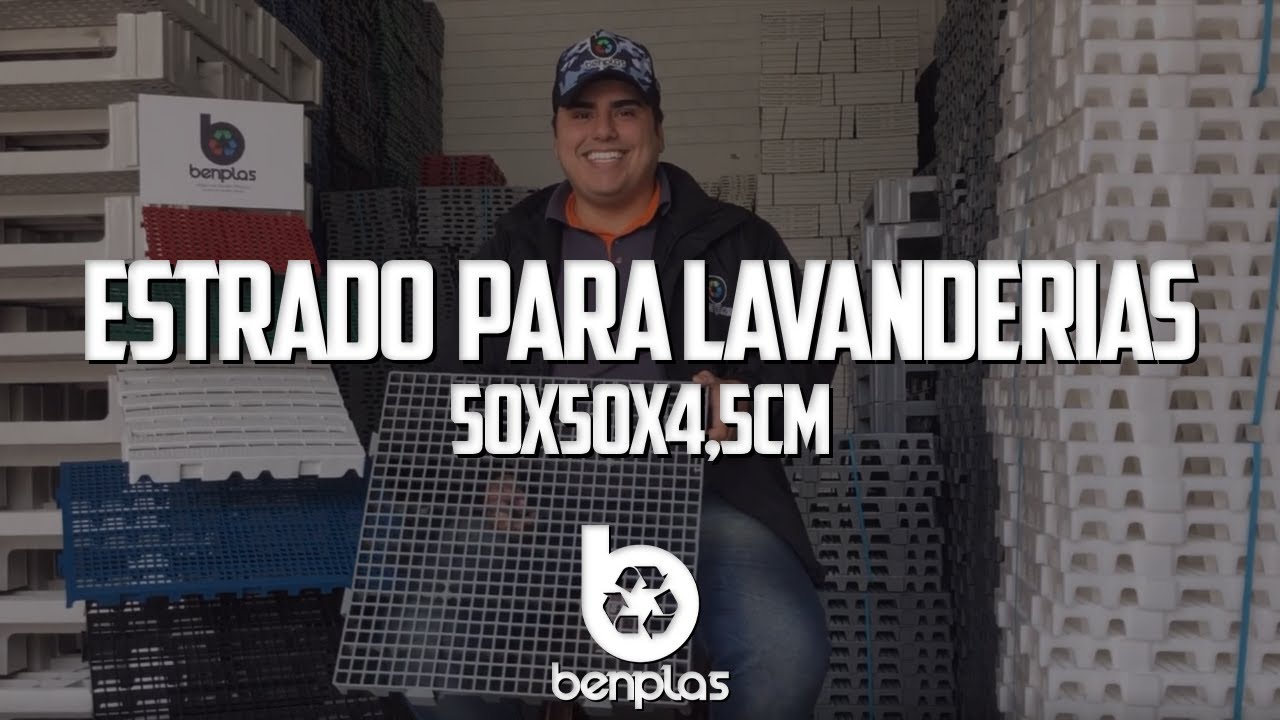 Estrados Plásticos para Lavanderia (Lavagem de Tapete) - Qual o melhor - Desenvolvemos um pra vocês