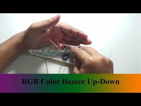 RGB Color Buzzer Up Down | RGB LED | Earthbondhon