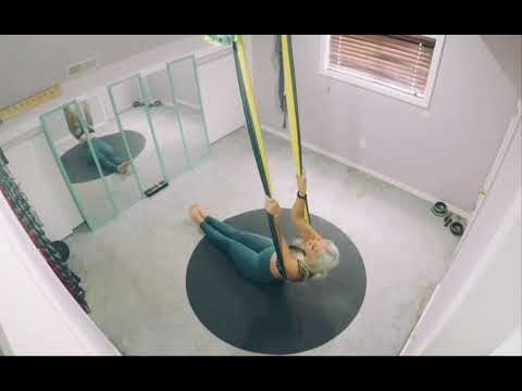 Restorative Aerial Yoga From Above - Full Class