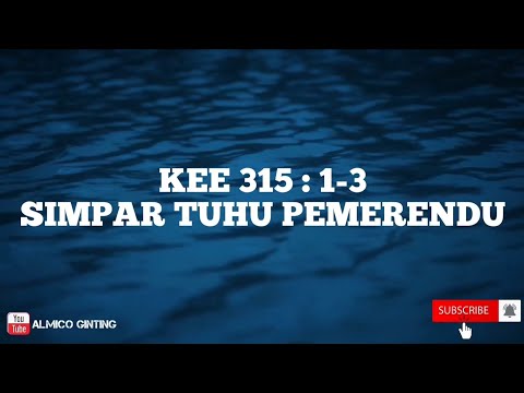KEE GBKP 315 : 1 - 2 " SIMPAR TUHU PEMERENDU " ( KARAOKE )