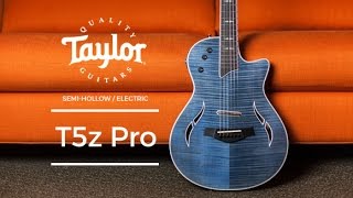 Video thumbnail for Taylor T5z Pro Electric Guitars At The Music Zoo by The Music Zoo