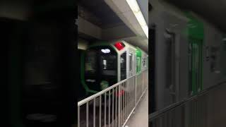 大阪メトロ中央線400系40622F夢洲行き発車シーン夏休み27日目