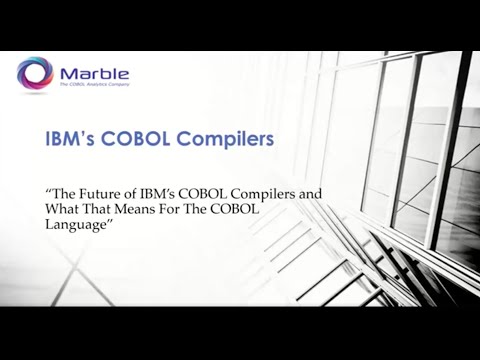 IBM COBOL Compiler Webinar