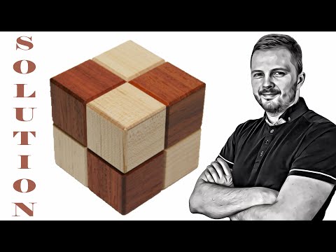 Karakuri Cube Box #4 from Karakuri Creation Group - Solution