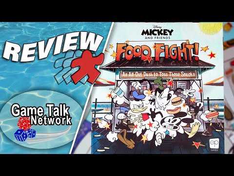 Mickey and Friends: Food Fight | Board Game Review