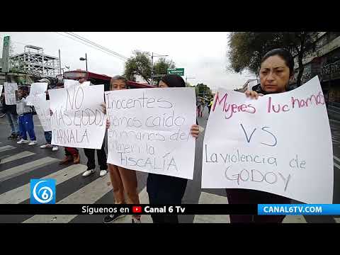 Video: Manifestantes piden no ratificar a Ernestina Godoy, al frente de #FGJCDMX
