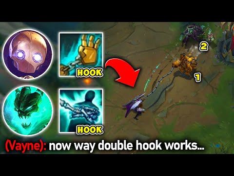 WE RAN THE DOUBLE HOOK COMP (WARNING: HILARIOUS PLAYS) - League of Legends
