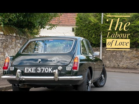 1972 MGB GT. The Labour of Love. #tartancarme #mgbgt #carvideo
