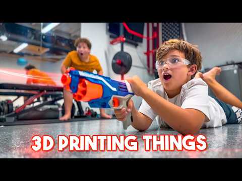 The Kids Best 3D Printed Gadgets Yet! - Family, Kingdom Kids Zone - The Moore The Merrier Vlogs