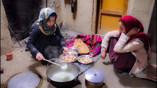 Village Lifestyle of Afghanistan - Popular Winter Village Food