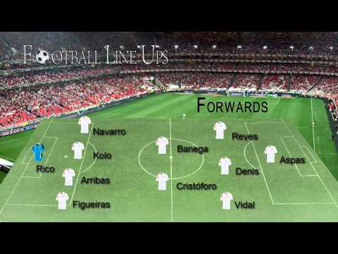 Sabadell 1-6 Sevilla (Once Sevilla) Copa del Rey 2014/2015