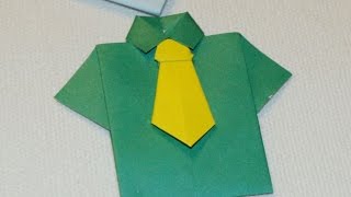 Jak zrobić Koszulę Origami / How to make an Origami Shirt