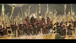 Epic samurai battle scene "Two Steps From Hell - Archangel "